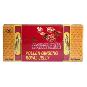 Žeņšeņs / Pollen Ginseng Royal Jelly (10x10ml)