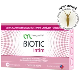 Sievietes intīmajai veselībai / LYL INTIM Biotic (15 kapsulas)