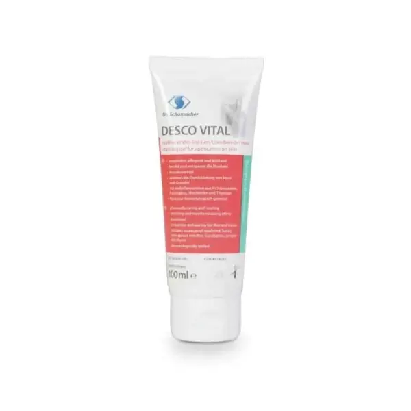 Atvēsinošs masāžas gēls / DESCO VITAL (100ml)