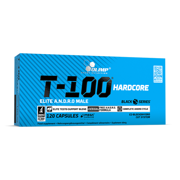 T-100 HARDCORE ELITE A.N.D.R.O. MALE (120 kapsulas)
