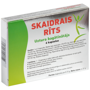 Pret paģirām / Skaidrais Rīts (6 kapsulas)