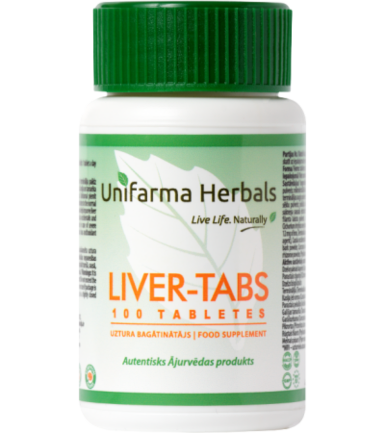 Liver Tabs / Aknu veselībai (100 tabletes)