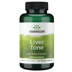 Aknu Detoksikācija / Liver Tone Liver Detox 300mg (120 kapsulas)