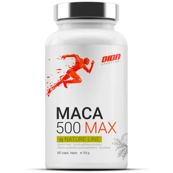 Maca 500 MAX (60 kapsulas)