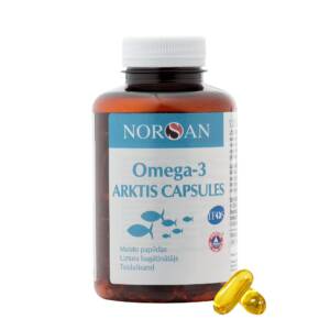 Zivju eļļa / Omega-3 ARKTIS CAPSULES (120 KAPSULAS)