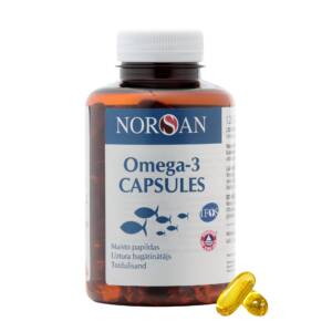 Zivju eļļa / Omega-3 CAPSULES (120 KAPSULAS)