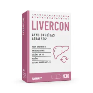 Aknu veselībai / Livercon (30 kapsulas)
