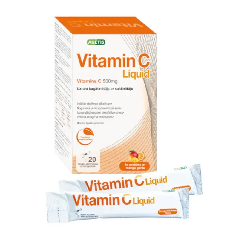 Vitamin C Liquid 500mg (20x10ml)