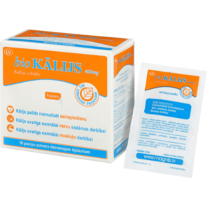 bio Kālijs 400mg (30 paciņas)