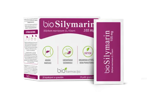Aknu veselībai / bio Silymarin (28 paciņas)