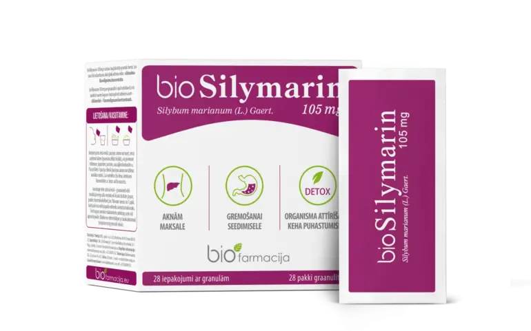 Aknu veselībai / bio Silymarin (28 paciņas)