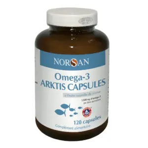 Zivju eļļa / Omega-3 ARKTIS CAPSULES (120 KAPSULAS)