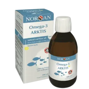 Mencu aknu eļļa / Omega 3 ARKTIS EĻĻA (200ml)