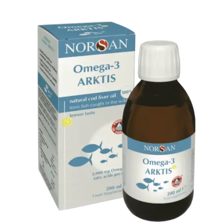 Mencu aknu eļļa / Omega 3 ARKTIS (200ml)