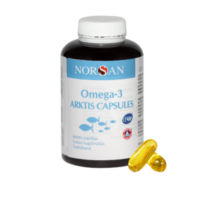 Zivju eļļa / Omega-3 ARKTIS CAPSULES (120 KAPSULAS)