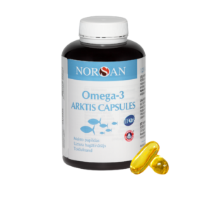 Zivju eļļa / Omega-3 ARKTIS CAPSULES (120 KAPSULAS)