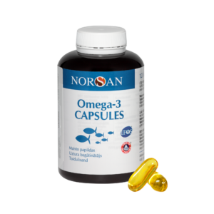 Zivju eļļa / Omega-3 CAPSULES (120 KAPSULAS)