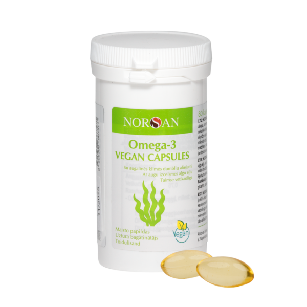 Norsan omega 3 vegan kapsulas