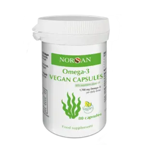Omega 3 VEGAN CAPSULES (80 KAPSULAS)