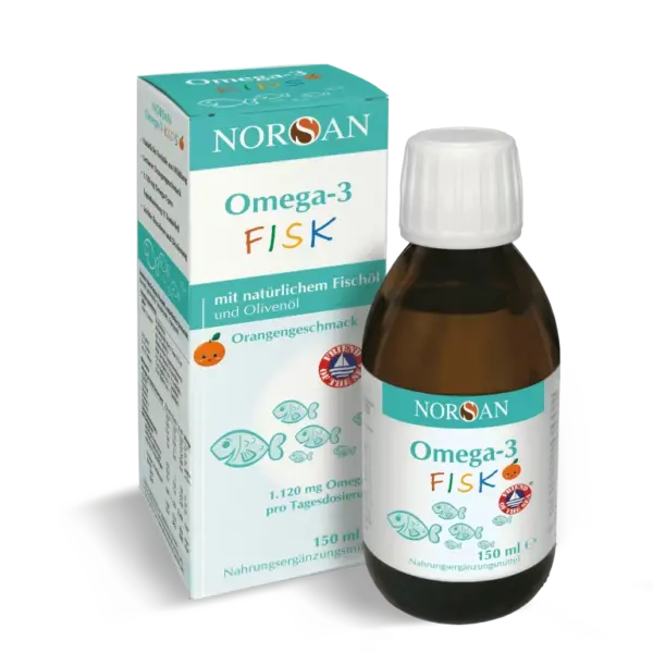 Zivju eļļa bērniem / Omega 3 FISK EĻĻA (150ml)
