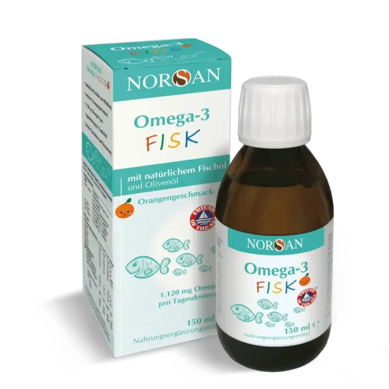 Zivju eļļa bērniem / Omega 3 FISK (150ml)