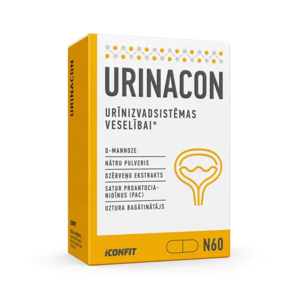 Urīnizvadei / Urinacon (60 kapsulas)