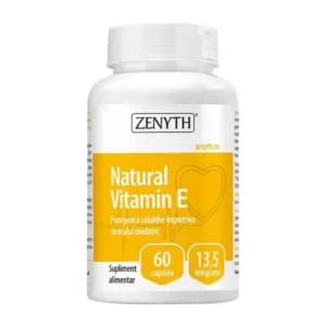 Vitamīns E / Natural Vitamin E (60 kapsulas)
