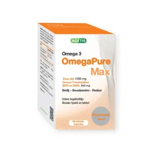 Zivju eļļa / OmegaPure Max (60 kapsulas)
