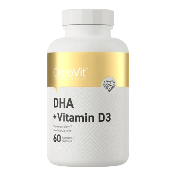 Zivju eļļa / DHA + Vitamin D3 (60 kapsulas)