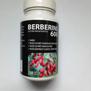 Berberīns / Berberine 600mg (30 kapsulas)