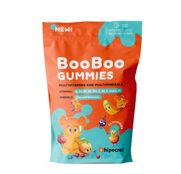 Bērnu vitamīni / BooBoo Gummies (90 gummies)