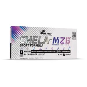 Magnija bisglicināts, cinks, B6 / Chela-MZB Sport Formula (60 kapsulas)