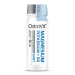Magnijs, Kālijs, B6 / Magnesium, Potassium + B6 SHOT (80ml) - Lemon, lime, grape, 80ml