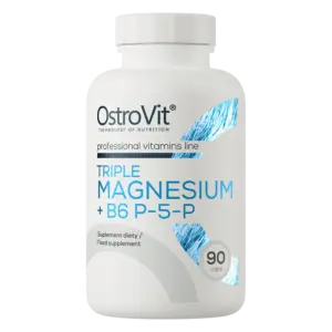Magnijs / Triple Magnesium + B6 P-5-P (90 kapsulas)