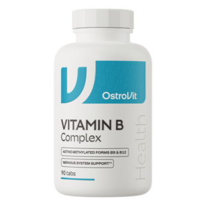 B vitamīnu komplekss / Vitamin B complex (90 tabletes)