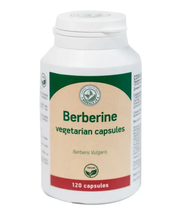 Berberīna / Berberine (120 kapsulas)