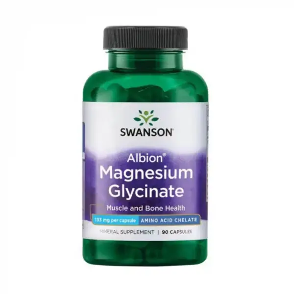 Magnija bisglicināts / Albion Magnesium Glycinate (90 kapsulas)