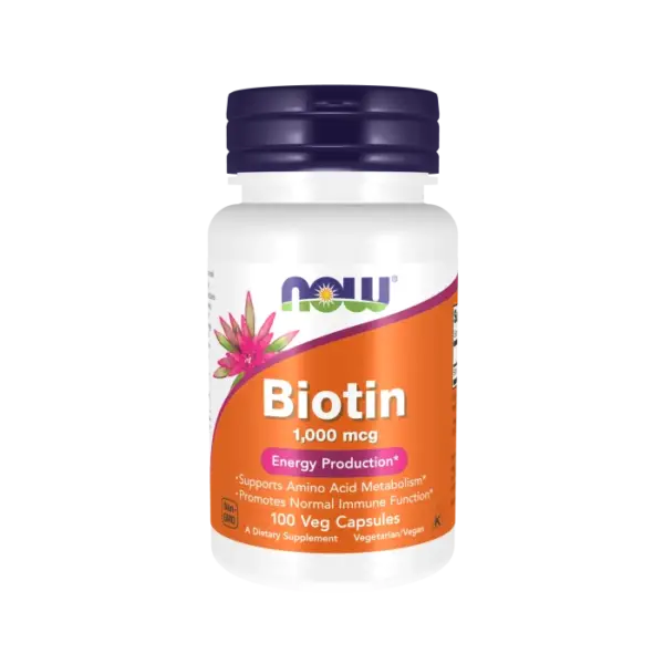 Biotīns / Biotin 1000mcg (100 kapsulas)