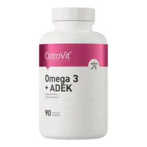 Zivju eļļa ar vitamīniem / Omega 3 + ADEK (90 kapsulas)