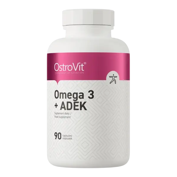 Zivju eļļa ar vitamīniem / Omega 3 + ADEK (90 kapsulas)