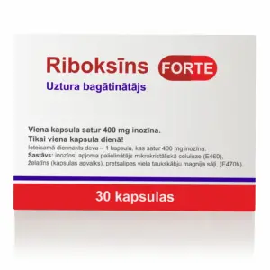 Inozīns / Riboksīns Forte (30 kapsulas)