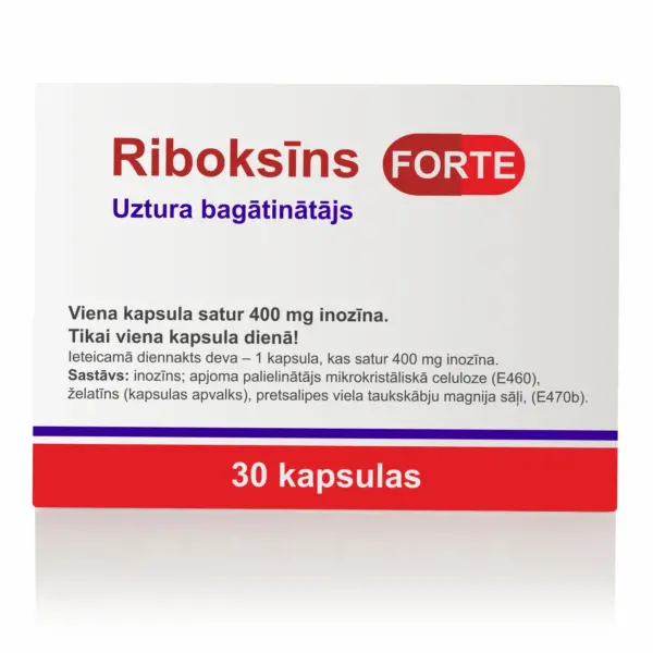 Inozīns / Riboksīns Forte (30 kapsulas)