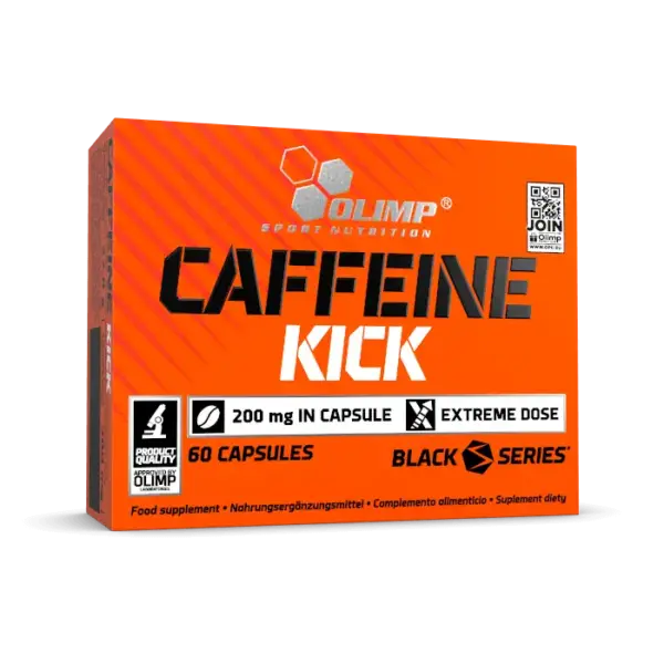 Kofeīna KAPSULAS / Caffeine Kick (60 kapsulas)