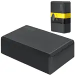 Jogas bloks no EVA putām (#931387) - 23cm x 7,6cm x 15cm, Melna