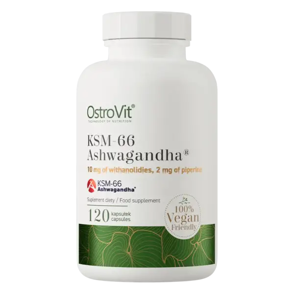 Ašvaganda / KSM-66 Ashwagandha (120 kapsulas)