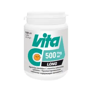 Vitamīns C / Vita C 500 LONG (150 tabletes)