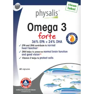 Zivju eļļa / Omega 3 Forte (60 kapsulas)