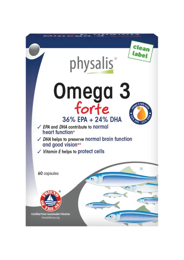 Zivju eļļa / Omega 3 Forte (60 kapsulas)