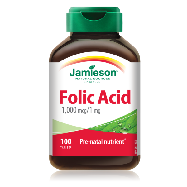 Folskābe / Folic Acid (100 tabletes)