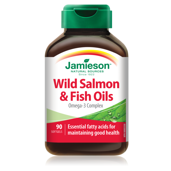 Zivju eļļa / Wild Salmon & Fish oil (90 kapsulas)